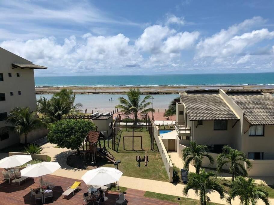 Apt Beira Mar Em Muro Alto Ao Lado Do Nanai Порту-ді-Галіняс Екстер'єр фото
