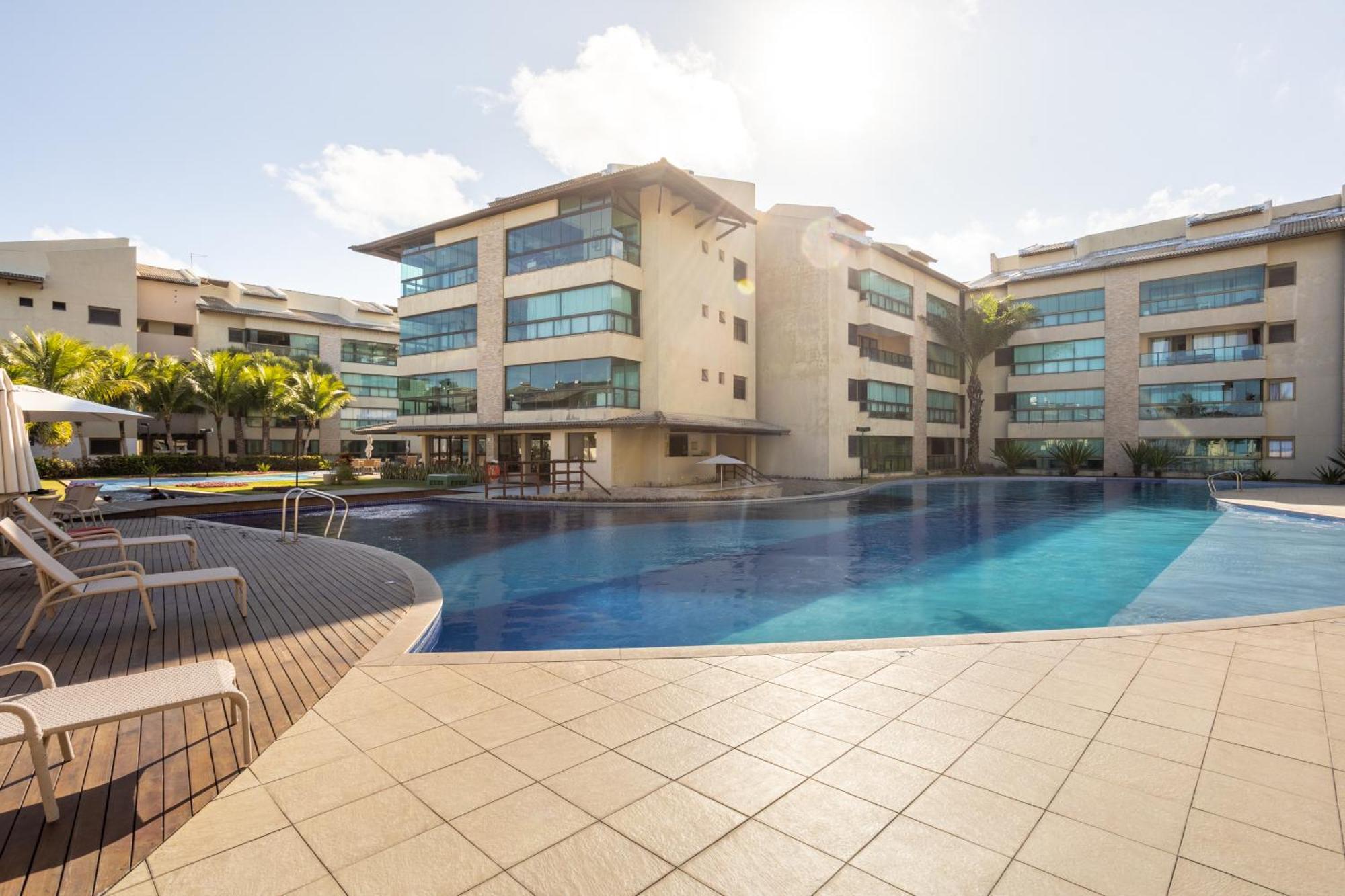 Apt Beira Mar Em Muro Alto Ao Lado Do Nanai Порту-ді-Галіняс Екстер'єр фото