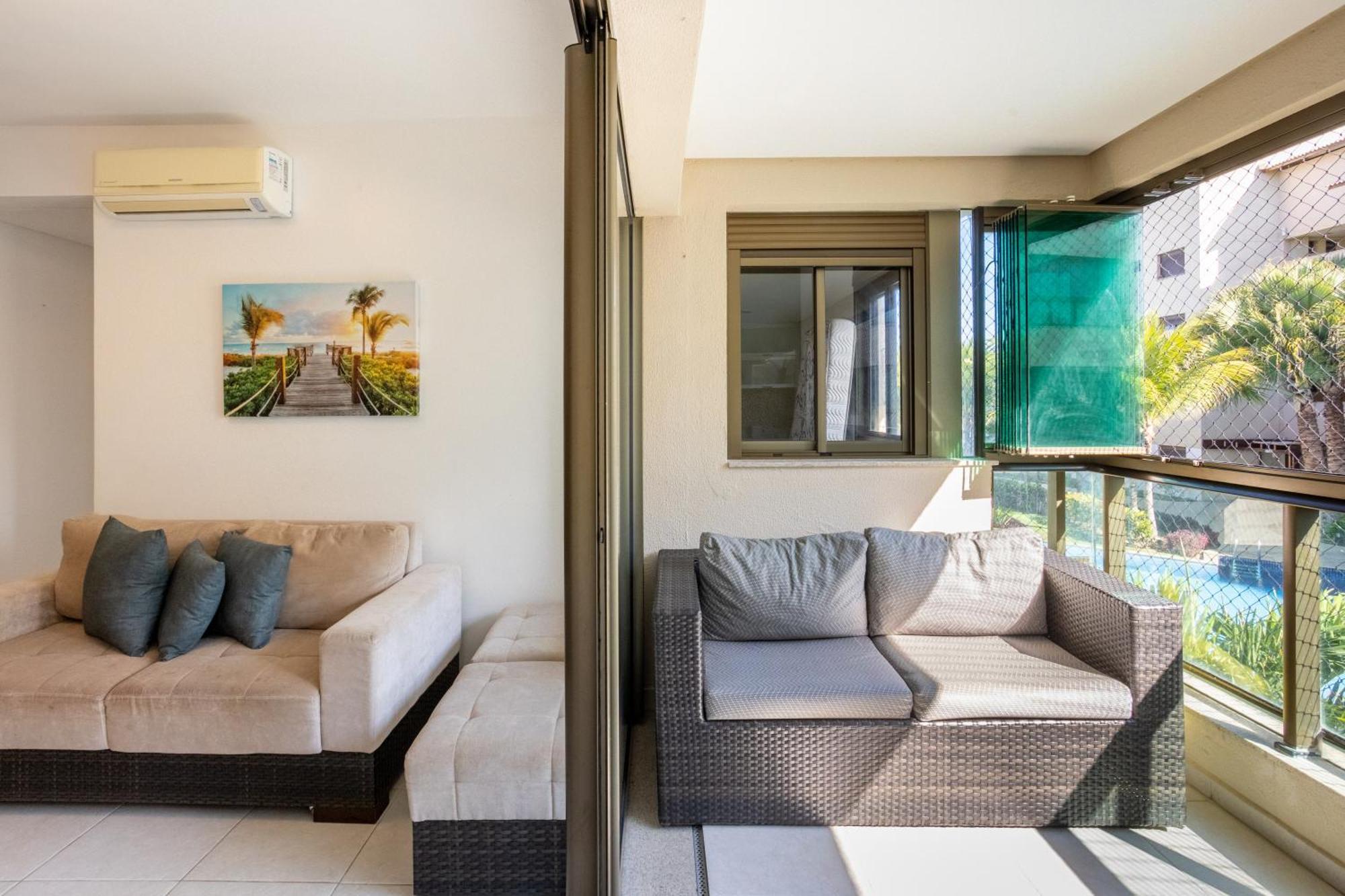 Apt Beira Mar Em Muro Alto Ao Lado Do Nanai Порту-ді-Галіняс Екстер'єр фото